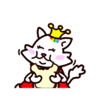 pet pet chef - princess cat "rainbow"（個別スタンプ：30）