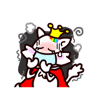 pet pet chef - princess cat "rainbow"（個別スタンプ：34）