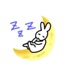 白うさぎぴょん吉（個別スタンプ：3）