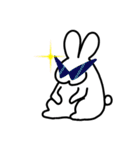 白うさぎぴょん吉（個別スタンプ：4）