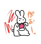 白うさぎぴょん吉（個別スタンプ：16）