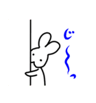 白うさぎぴょん吉（個別スタンプ：34）