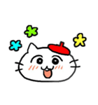 絵描きになりたいねこ（個別スタンプ：4）