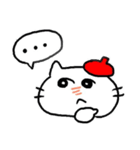 絵描きになりたいねこ（個別スタンプ：32）