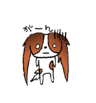 元気なパピヨン（個別スタンプ：12）