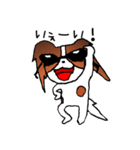 元気なパピヨン（個別スタンプ：22）