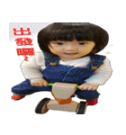 Happy apple girl（個別スタンプ：16）