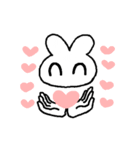 しあわせなうさぎ（個別スタンプ：11）