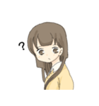 Feelfree girl（個別スタンプ：8）