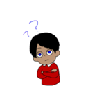 いろんな国の男の子たち（個別スタンプ：8）