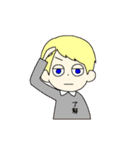 いろんな国の男の子たち（個別スタンプ：9）