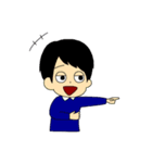いろんな国の男の子たち（個別スタンプ：10）