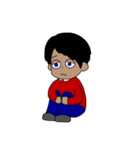 いろんな国の男の子たち（個別スタンプ：23）