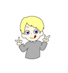 いろんな国の男の子たち（個別スタンプ：36）