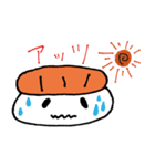 サーモン食べたいスタンプ（個別スタンプ：9）