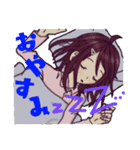 日常的挨拶☆女の子（個別スタンプ：2）