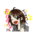 日常的挨拶☆女の子（個別スタンプ：4）