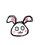 Dundun little rabbit（個別スタンプ：3）