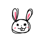 Dundun little rabbit（個別スタンプ：8）