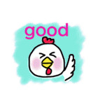 おちゃめな鳥子さん（個別スタンプ：20）