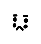 Simple facil expressions（個別スタンプ：5）