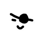 Simple facil expressions（個別スタンプ：7）