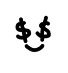 Simple facil expressions（個別スタンプ：8）