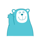 bear AQUA（個別スタンプ：1）