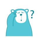 bear AQUA（個別スタンプ：5）