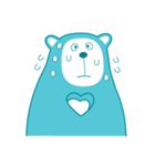 bear AQUA（個別スタンプ：6）