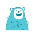 bear AQUA（個別スタンプ：7）