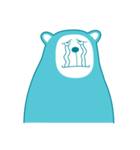 bear AQUA（個別スタンプ：8）