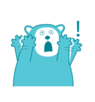 bear AQUA（個別スタンプ：11）