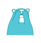 bear AQUA（個別スタンプ：13）