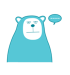 bear AQUA（個別スタンプ：21）