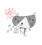 らくがきねこスタンプ（個別スタンプ：2）