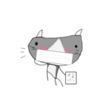 らくがきねこスタンプ（個別スタンプ：7）