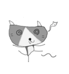 らくがきねこスタンプ（個別スタンプ：8）