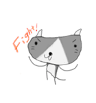 らくがきねこスタンプ（個別スタンプ：10）