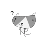 らくがきねこスタンプ（個別スタンプ：13）