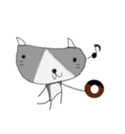らくがきねこスタンプ（個別スタンプ：33）
