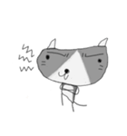 らくがきねこスタンプ（個別スタンプ：34）