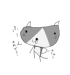 らくがきねこスタンプ（個別スタンプ：35）