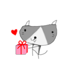 らくがきねこスタンプ（個別スタンプ：36）
