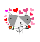 らくがきねこスタンプ（個別スタンプ：38）