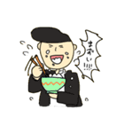 嘘が行動にでちゃう人（個別スタンプ：7）