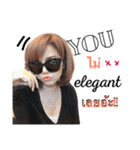 Tk girl（個別スタンプ：7）