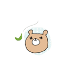 かわいいような、かわいくないようなクマ（個別スタンプ：1）