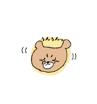 かわいいような、かわいくないようなクマ（個別スタンプ：9）