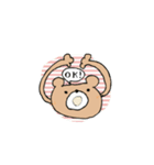 かわいいような、かわいくないようなクマ（個別スタンプ：15）